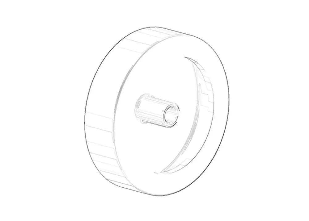 DORNBRACHT Griff ERSATZTEILE 092062032 D. 52 x 15 mm Chrom, 092062032-00 Galeriebild 1